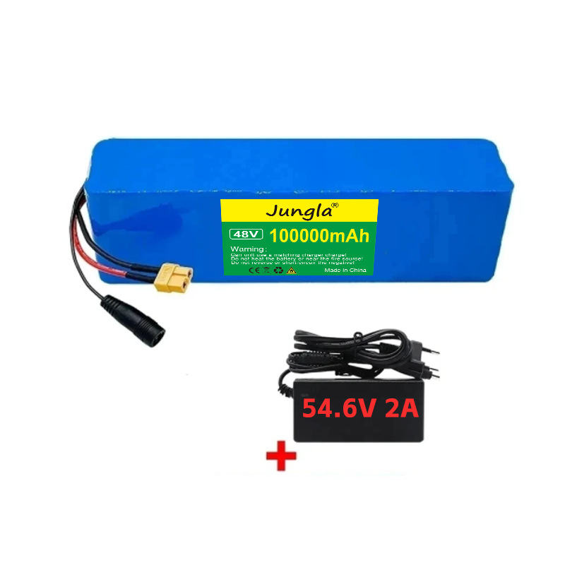 48v电动自行车锂电池13S3P 100000mah 18650锂离子电池组电带 BMS