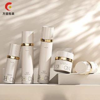 新款创意设计个性高档化妆品玻璃瓶可定制颜色粉底膏霜乳液瓶包装