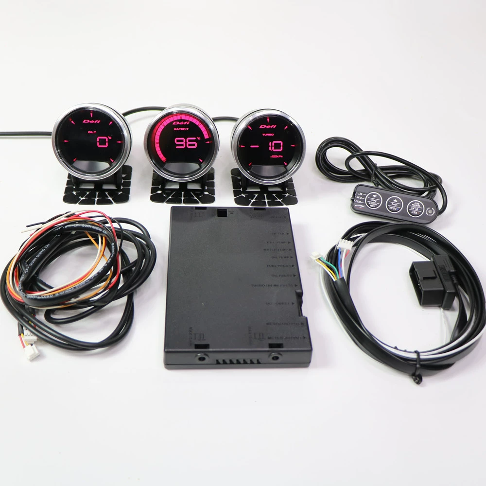 Новый OBD гоночный прибор Defi A1 с цветным дисплеем, датчик турбины, температура масла, давление масла, скорость, напряжение, вакуум, датчик температуры охлаждающей жидкости