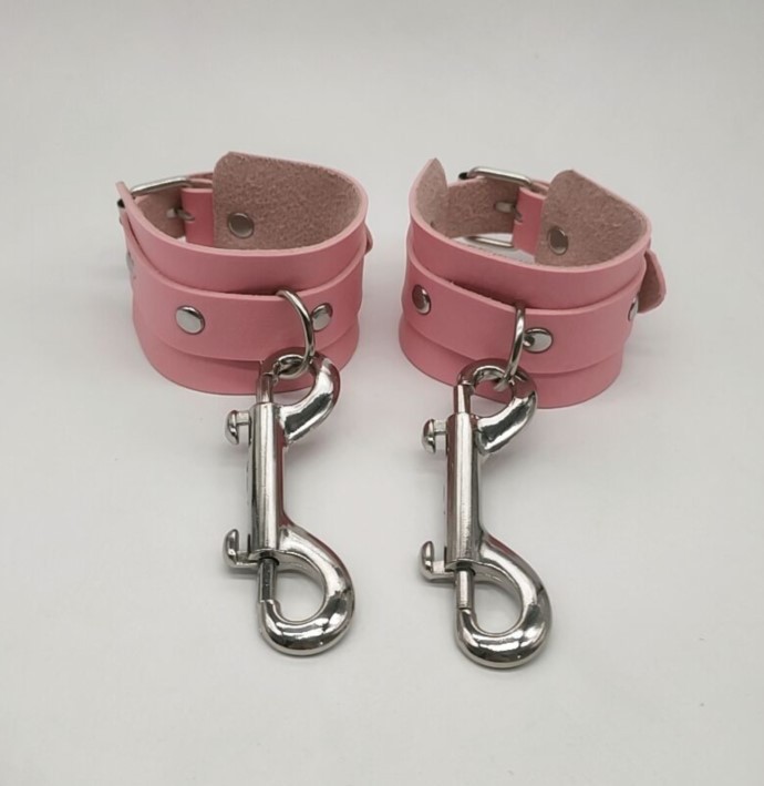 Women's Leather Tight Belly Band Suit