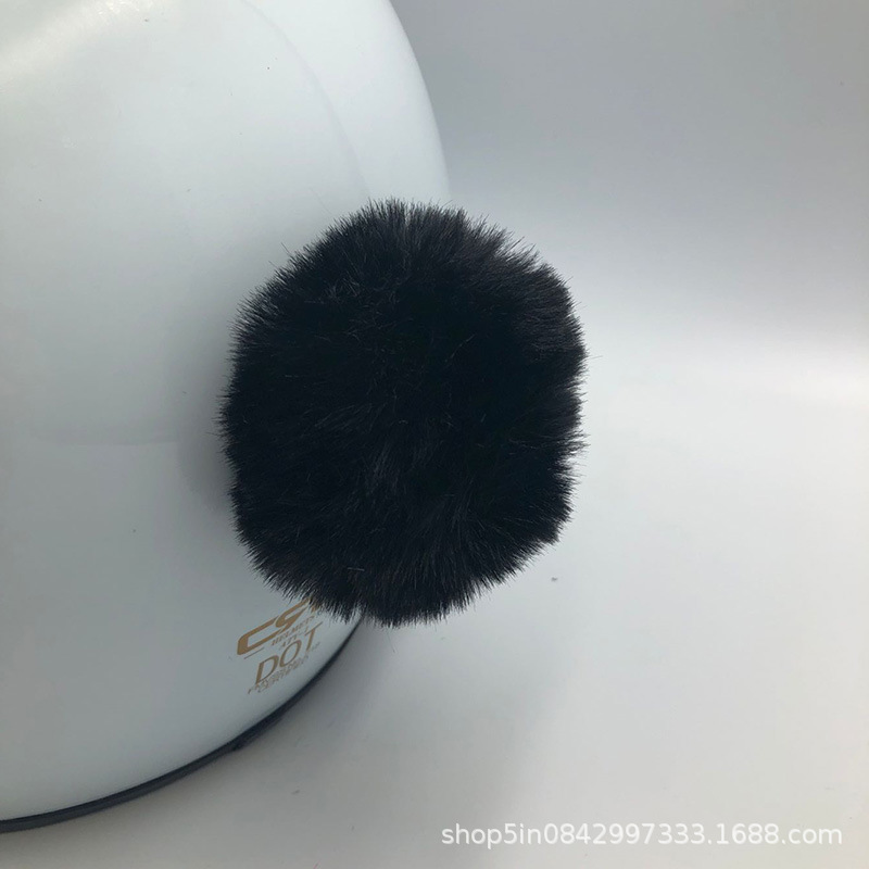 Personalized Helmet Decoration with Cat Ears, Trendy Helmet Accessory for Motorcycle, Electric Vehicle Riders, and Ski Helmets Modification