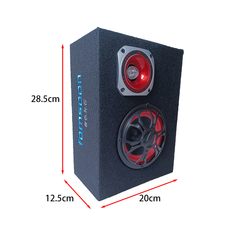 TDR wireless Bluetooth 220V Home speaker Super Bass Car Subwoofer 12V car 24v tunnel audio