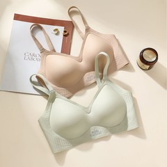 胸が小さい女性用下着、プッシュアップ、リフティング、副胸縮小、たるみ防止、快適、シームレス、ゼリーソフトサポートブラ、快適で多用途