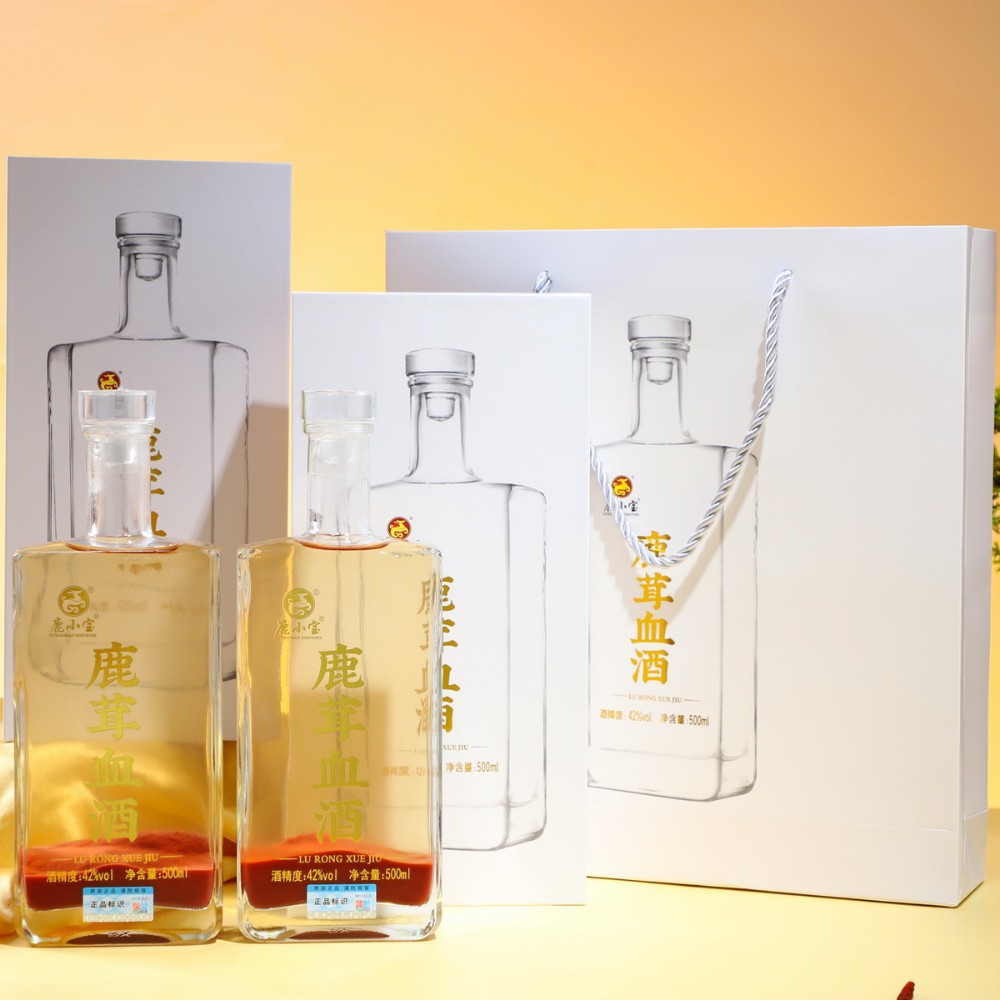 鹿茸血酒500ml 吉林鹿乡 源头厂家 鹿酒 配制酒 量大优惠