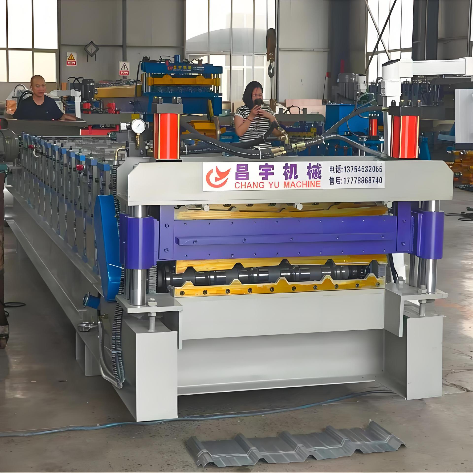 双层彩钢压瓦机 840+900型 全自动操作 厂家直销型材