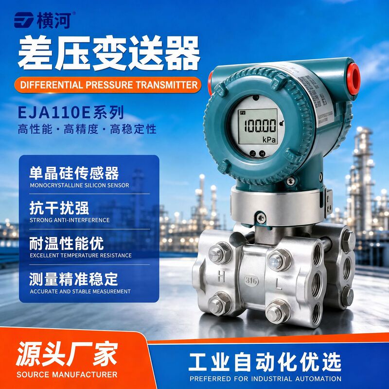 Direct manufacturer Yokogawa differential pressure transmitter EJA110E high-precision pressure transmitter single silicon sensor Direct manufacturer Yokogawa differential pressure transmitter EJA110E high-precision pressure transmitter single silicon sensor