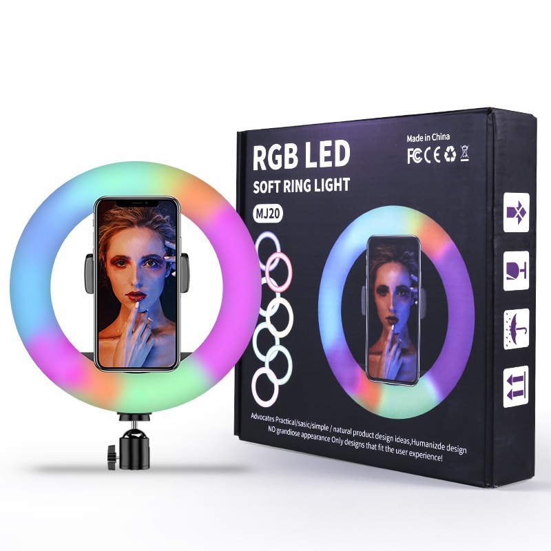 8 inch 10 inch 12 inch rgb ring light li...