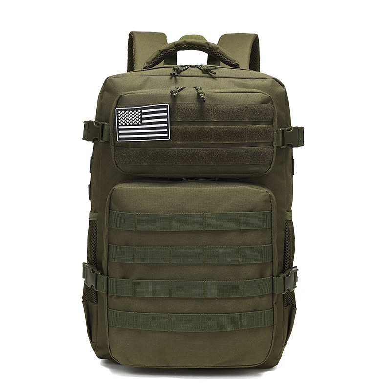 Mochila táctica de camuflaje para alpinismo al aire libre ciclismo camping bolsa multifuncional