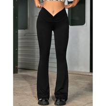 S 71963 High Waist Slim Flare Pants �����������ȿ�羳��