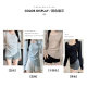 Side Waist Sun Protection Inner Blouse Women's Spring and Summer New Pure Slimming Sling Outer Wear Base Shirt Knitted Top