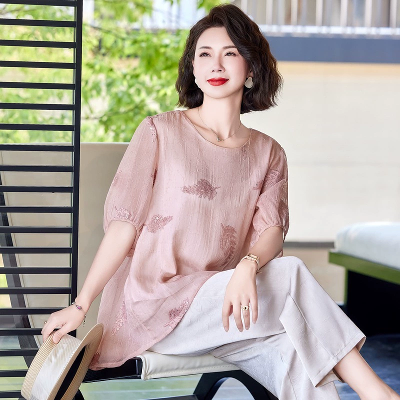 День Матери Летняя рубашка с короткими рукавами