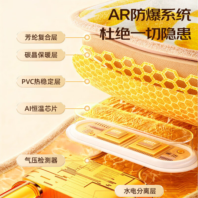 Zhigao bolsa de agua caliente, bolsa de agua caliente recargable, bolsa de agua caliente a prueba de explosiones, bolsa de calentamiento eléctrico, bolsa de calentamiento eléctrico de peluche gruesa.