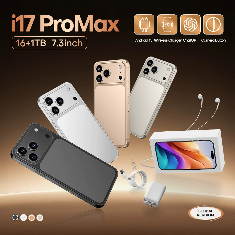 Смартфон i17proMax — MTK6753, 4G, 3 ГБ + 64 ГБ, 6,73-дюймовый Incell дисплей