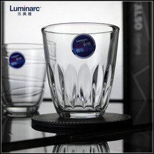 新品鋼化玻璃杯耐高溫泡茶杯耐熱開水杯家用可疊浮雕刻花杯可微波