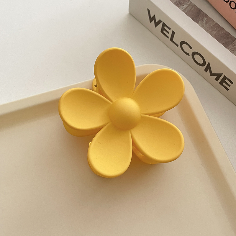 Clip de agarre de verano de gran tamaño, horquilla para el cabello en la parte posterior de la cabeza, gran cantidad de cabello femenino, tocado de clip de tiburón 2024 nueva horquilla