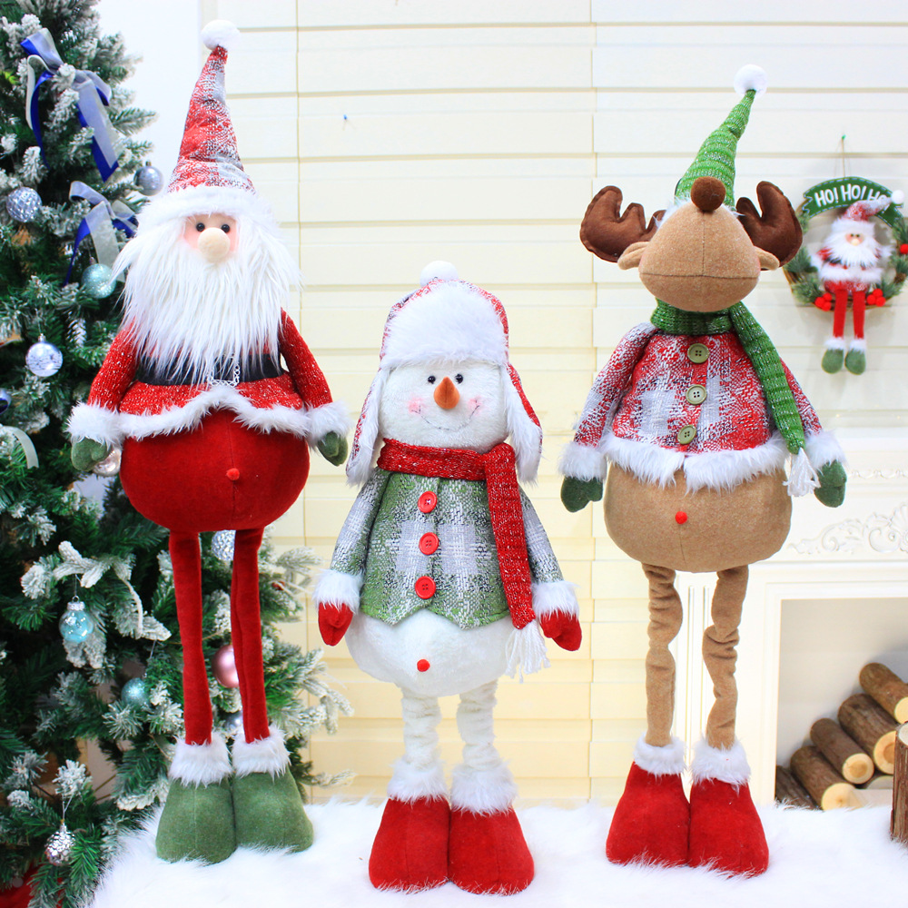 Christmas decoration creative retractable elderly Christmas gift…