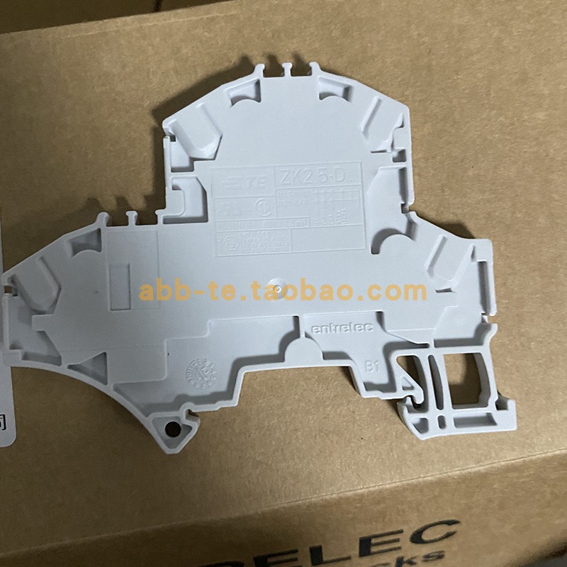 ABB接线端子ZK2.5-D2；TE2.5平线径ENTRELEC货号1SNK705210R0000