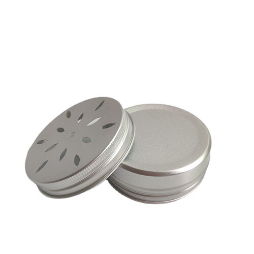 Hollow aluminum box aluminum can wholesale aromatherapy handmade soap packaging box 60ml deodorant metal packaging aluminum box
