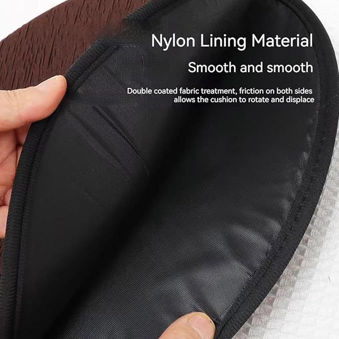 Car seat cushion 360 ° Rotating car seat cushion with breathable mesh fabric, 360-degree rotating car seat cushion for the elderly