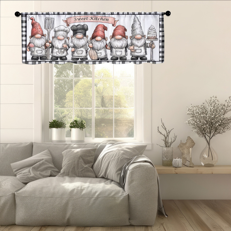 No-Drill Half Curtain Short Curtain Kitchen Half Curtain Bay Window Sheer Curtain Blackout Balcony Half Blackout Curtain Light-Transmitting Small Curtain No-Drill Half Curtain Short Curtain Kitchen Half Curtain Bay Window Sheer Curtain Blackout Balcony Half Blackout Curtain Light-Transmitting Small Curtain