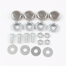 厂家供应生产不锈钢固定螺丝车牌架螺丝支持各地区车牌框螺丝