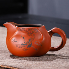 紫砂公道杯中式家用客厅茶海功夫茶具分茶器复古茶道零配小号单个
