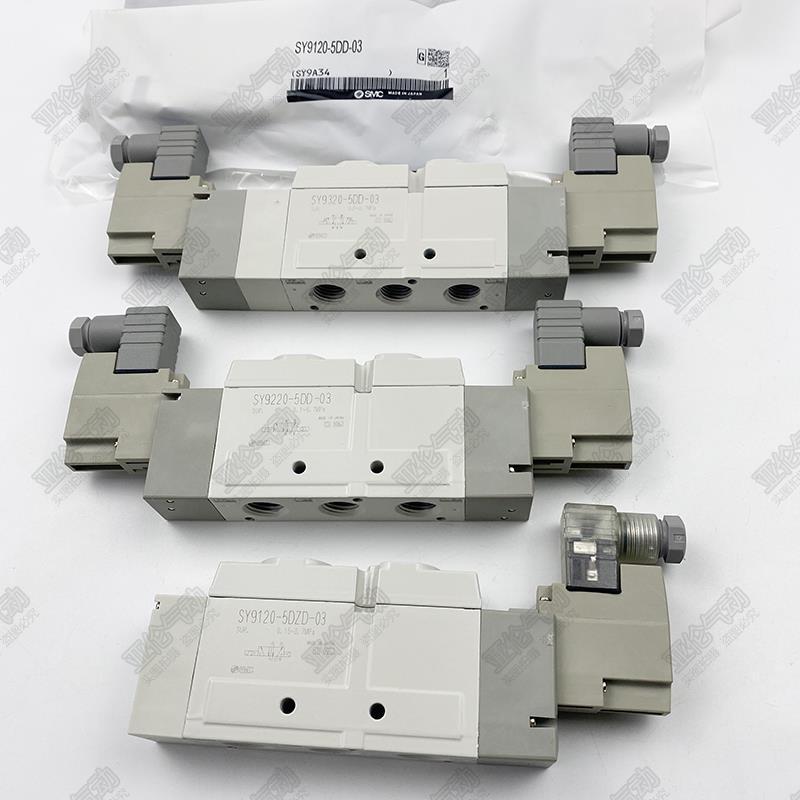 SMC 타입 솔레노이드 밸브 SY9120/29220-5D-ZD0/-5D/-5DZ/-4DD/DE-C10-C12