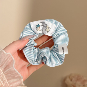 Anillo de cabello perezoso coreano cuerda de cabeza intestino grande niñas de alto nivel de la sensación de cabello de alta elasticidad correa de cabello de cabello super grande