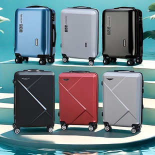 Boarding Suitcase, Travel Suitcase, Portable Suitcase for Female Students, 20inch Trolley Case, Universal Wheel Zipper Suitcase, Password Box