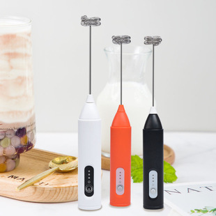 Wireless Milk Frother Coffee Frother Household Electric Frother Milk Stirrer Handheld Egg Beater Milk Frother
