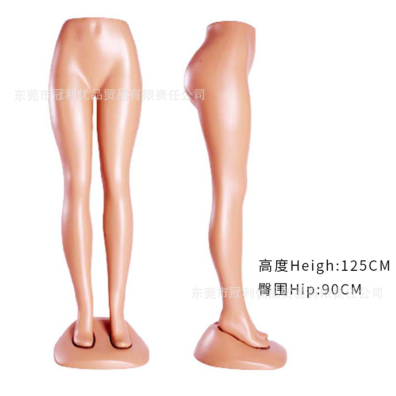 Fábrica al por mayor ropa pantalla apoyos piel color plástico PE modelo de pecho grande Comercio exterior Exportación europea y americana moda modelo de grasa