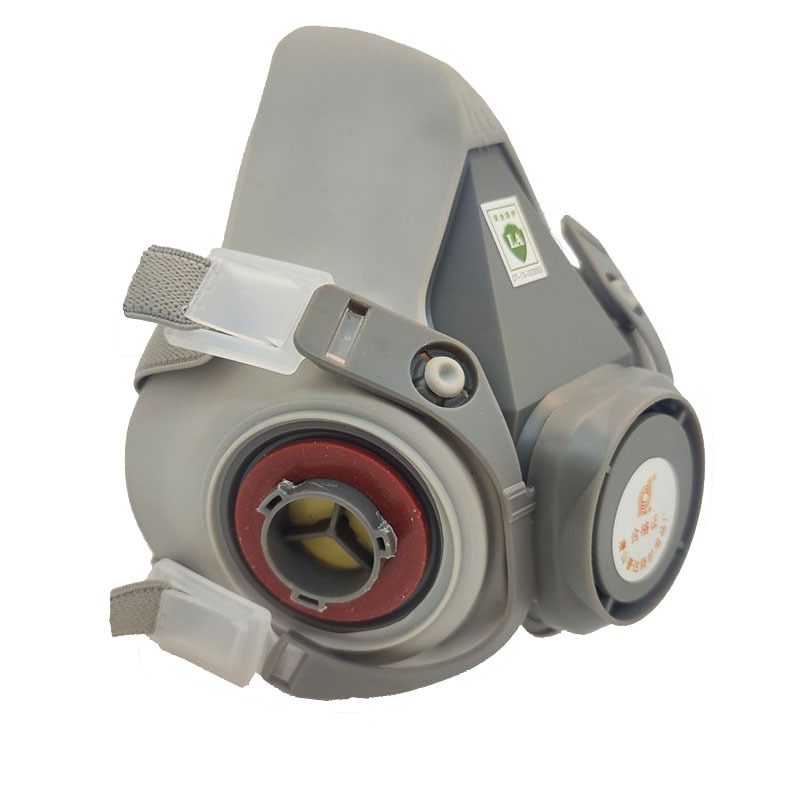 Puda PD-410 máscara anti-virus 6200 caja de filtro doble máscara anti-virus mina de carbón medicina pintura en aerosol máscara anti-virus