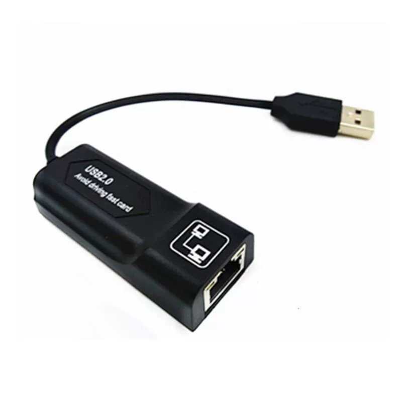 2.0 Линия черная приводного карты внешний RJ45 сетевой кабель интерфейс к USB соединение компьютер конвертер оптом