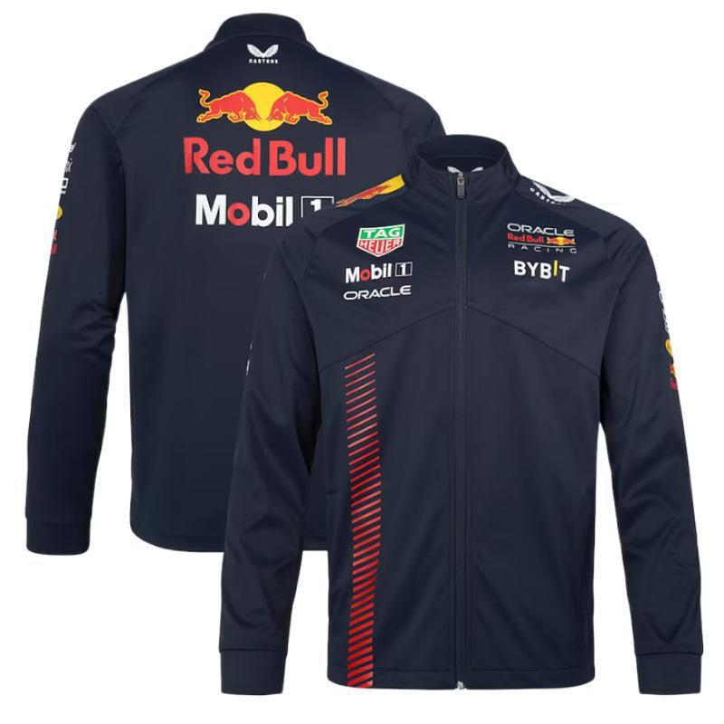 New foreign trade F1 racing apparel jacket hoodie, long-sleeved, stand-up collar, warm, for sports, cycling, and off-road