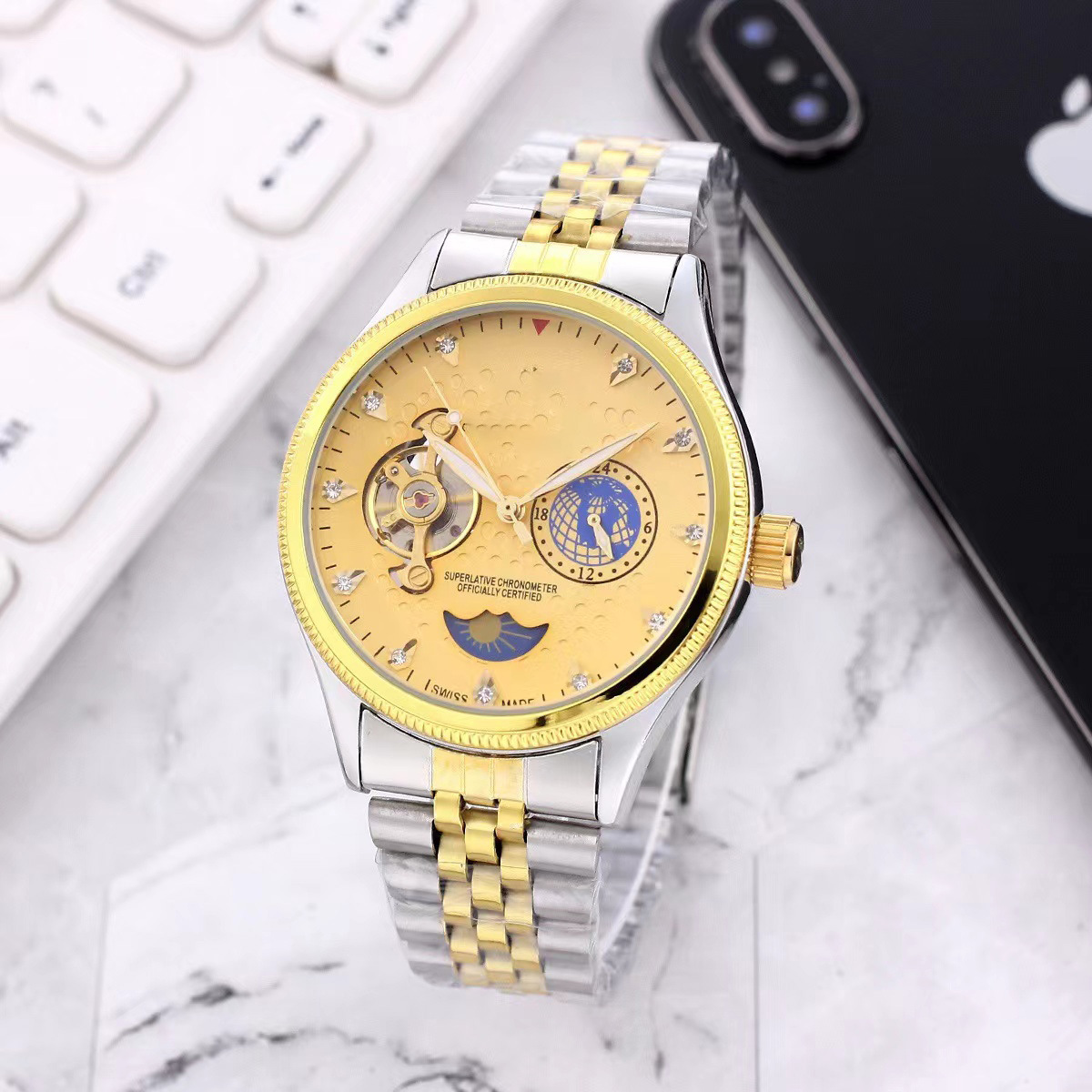 fashionable mechanical universal men's watch