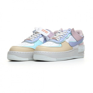 Air Force One Putian Shoes Pure Original High Version Macaron Sneakers Af1 White Shoes Women's Casual Sports Shoes