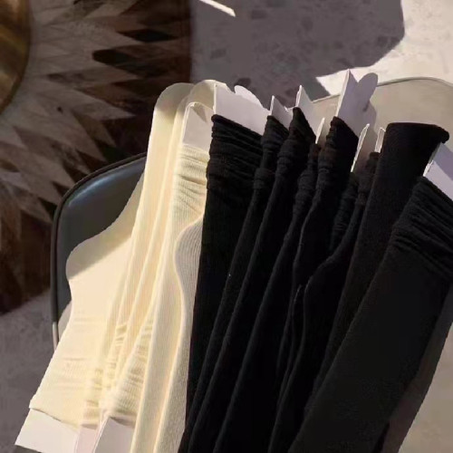 Spring and Summer Four Seasons Pile Socks Women's Rolled Edge Mid-Length Women's Socks JK Trendy Retro Korean Style Velvet Ice Socks 