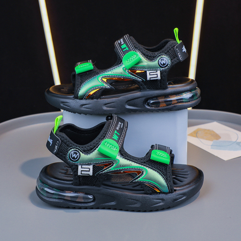 Sandalias para niños verano 2025 nuevos zapatos de playa para niños con dedos abiertos zapatos escolares para niños image 4