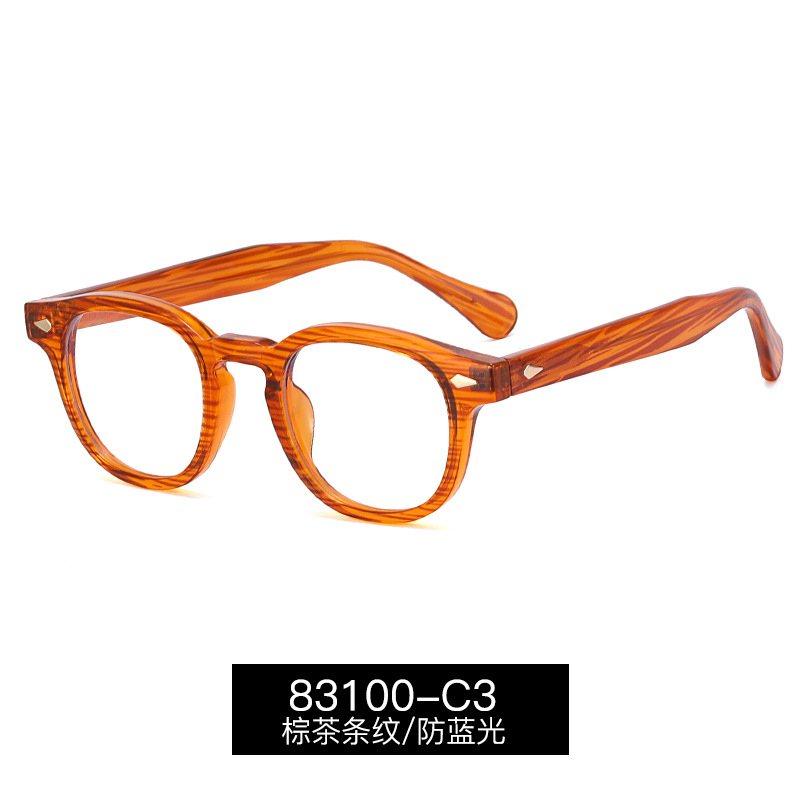 83100 nuevo marco de gafas TR90 anti-Luz Azul gafas lisas MARCO DE MODA pequeño marco puede ser equipado con marco de miopía en stock
