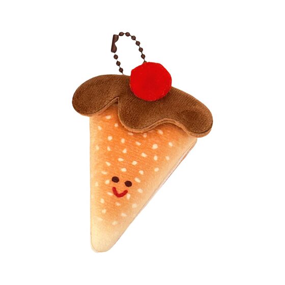 Fun Cute Food Doll Pendant Pendant Girl's Heart All-match Decorative Bread Doll Pendant Keychain Jewelry