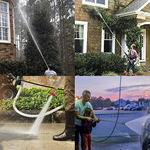 洗车水枪浇花喷头洗车浇花神器园林浇水浇菜水管软管花洒水枪套装