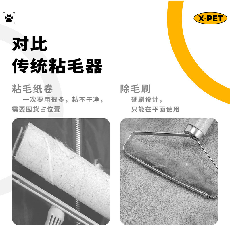 宠物静电除毛手套猫毛清理器去浮毛刷子粘毛器猫狗宠物清洁用品|undefined