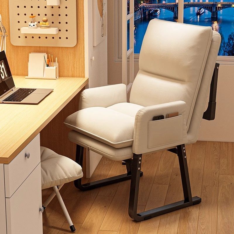 Recliner Chair Comfortable Office Long Sitting Dormitory College Student Computer Home Seat Lazy Sofa Chair Leisure Backrest