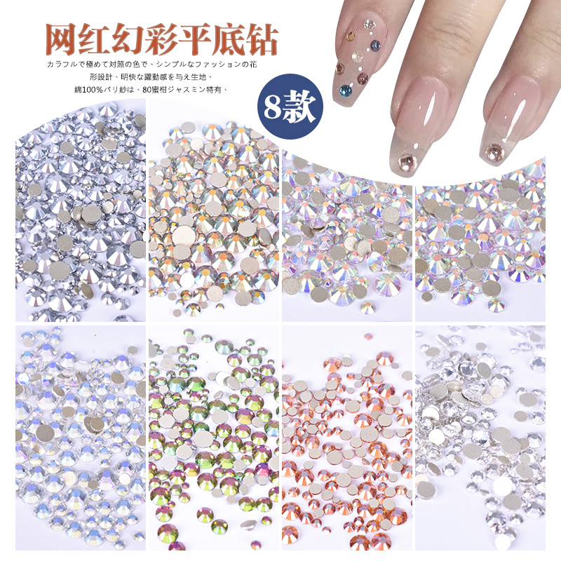 glass nail polish for manicure