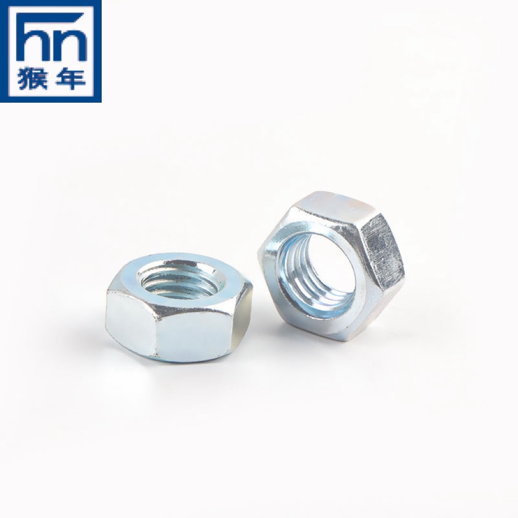 M33 DIN934定制六角螺母德标镀锌外六角厂家直销