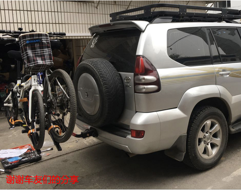 Bicycle Rack Car Rear-Mounted Bicycle Trunk Bike Rack Rear-Mounted Rack Hanging Rack