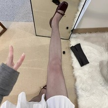 黑丝袜女性感超薄款防勾丝光腿性感神器波点黑色渔网袜高级空气感