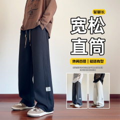 青少年のズボンの男の子の春秋の中学生の高校の学生のレジャーのスポーツのズボンの格好がいいです。