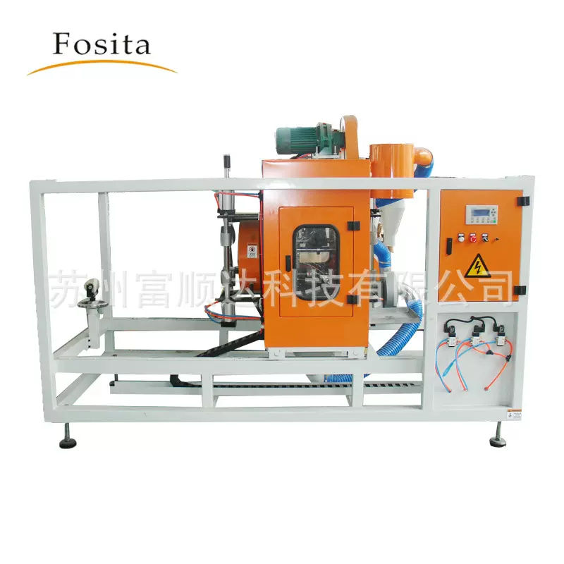 工厂厂家定制塑料PVC PP PE管材环形切割机 塑料管材切割设备