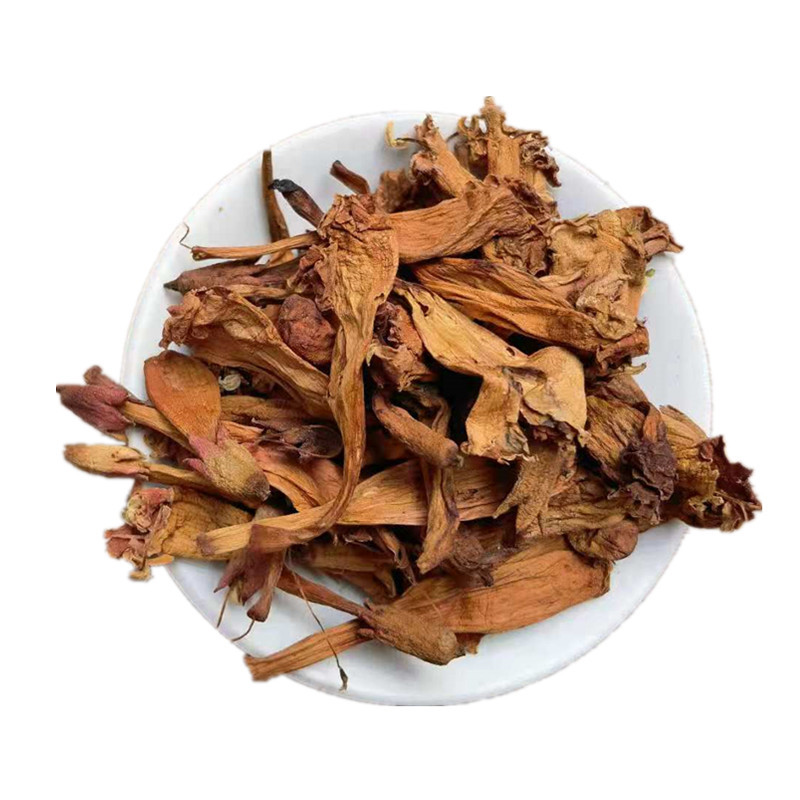 Dried Campsis Flower Ling Xiao Hua 凌霄花 Loose Chinese Herbal Flowers for Decoction and Tea in use